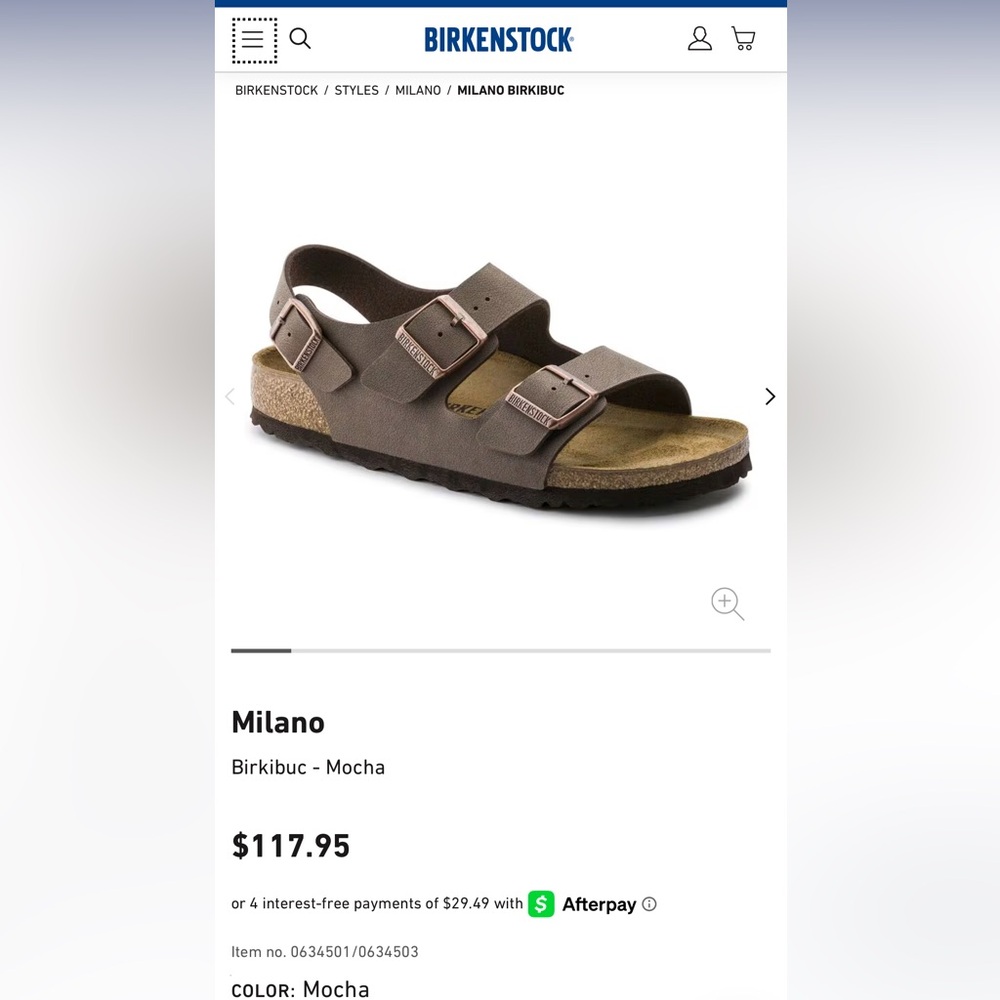Birkenstock Milano Sandals - Picture 2 of 8